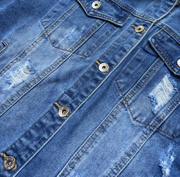 Jachetă lejeră din denim pentru femei