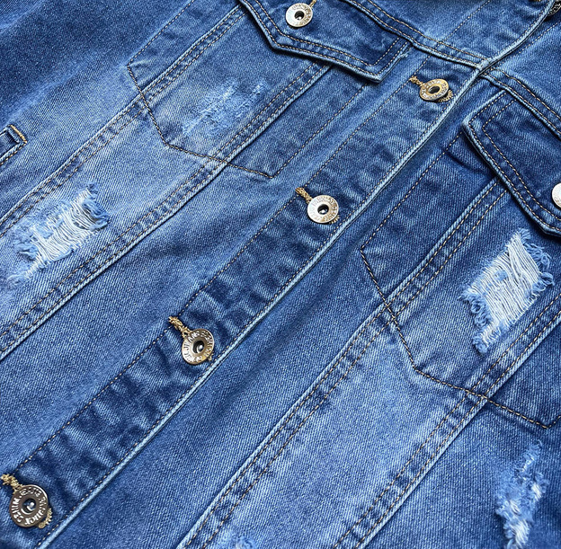 Jachetă lejeră din denim pentru femei