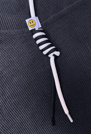 Trening cu pantaloni de tip cargo, de culoare bleumarin