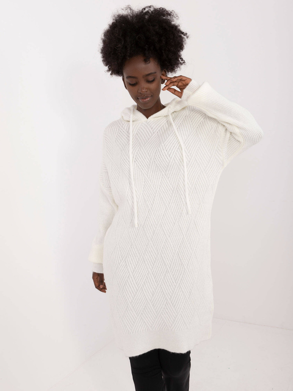 Rochie lejeră din tricot ecru