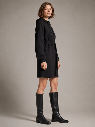 Luźna sukienka oversize czarna