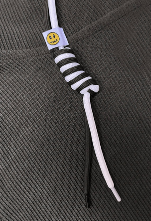 Trening cu pantaloni de tip cargo, de culoare grafit